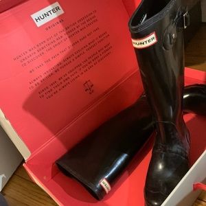 Hunter rain boots
